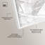 "Thick White Texture II", art mural blanc par Art Remedy-115119784-115119788