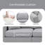 Canapé modulaire 4 pièces Gants-587890109