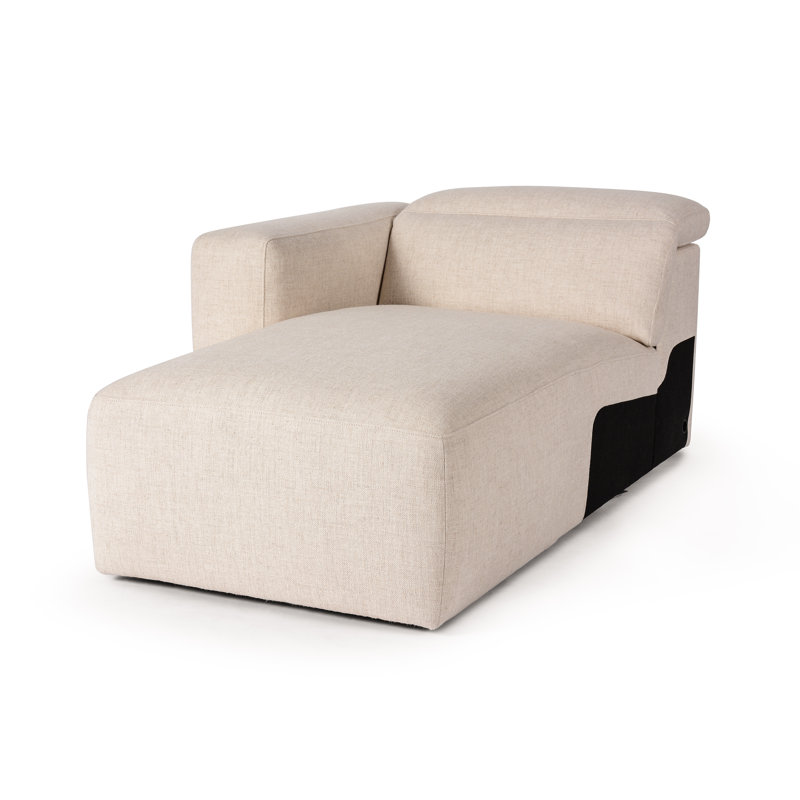 Radley 3 - Piece Upholstered Sectional, Left Hand Facing, Antigo Natural Polyester Blend