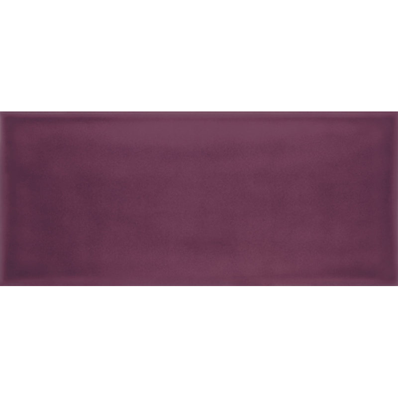 Joy Glossy 4x10 Subway Tile for Kitchen Backsplash & Bathroom Wall – Classic Ceramic Design, Purple
