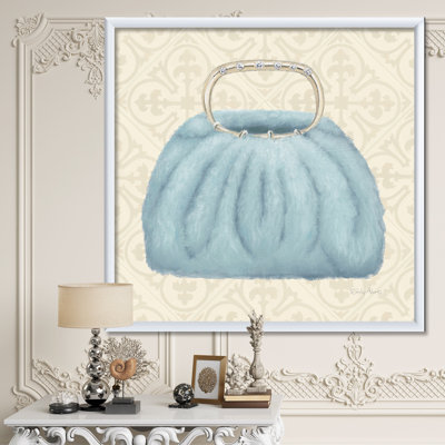 " Glam Cosmetics Blue Bag "