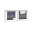 In Blue Set Shadowbox Abstract Print by Oliver Gal, Black Frame, 12 x 12-1914906592-1914906598