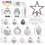 33.5cm Holiday Shaped Ornament