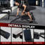 Fauteuil de remise en forme multifonctionnel, banc de musculation réglable pour l'entraînement complet du corps, banc de musculation avec pliage rapide pour la gymnastique à domicile