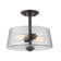 Jantz Glass Semi Flush Mount