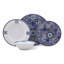 Halcomb Piece Porcelain China Dinnerware Set - Service for 6