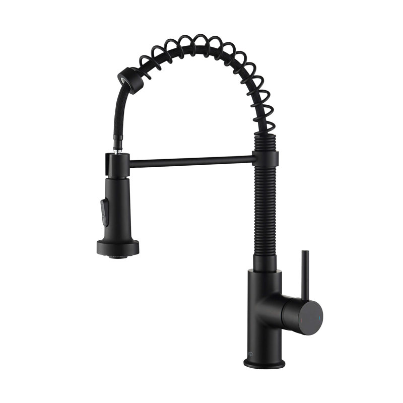 KIBI Aurora Kitchen Faucet, Matte Black
