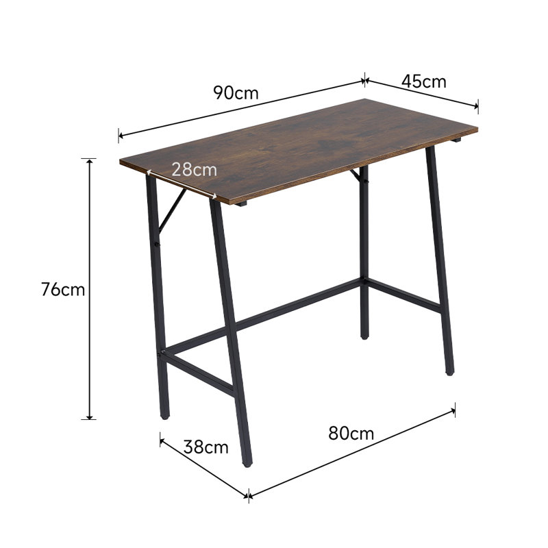 Metal Base Computer Desk