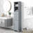 Anegada Freestanding Bathroom Cabinet,Tall Storage Cabinet with 3 Drawers and Adjustable Shelves-202687696-265168424
