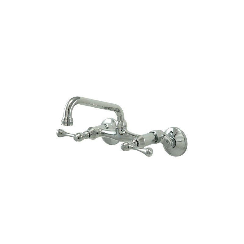 Accents Bridge Faucet, Polished Chrome