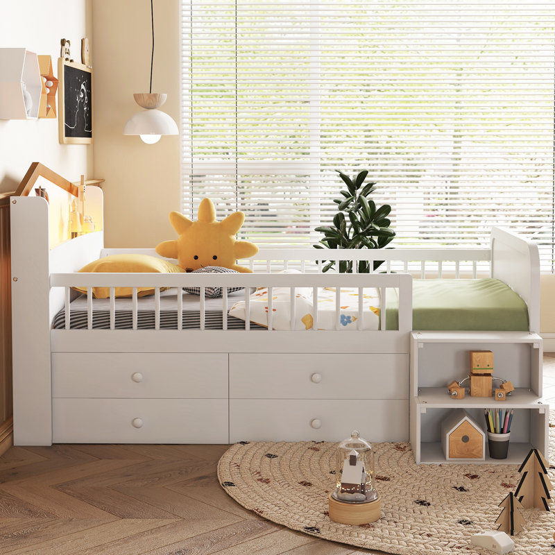 Lit de jour pour enfant Whimsical, Blanc