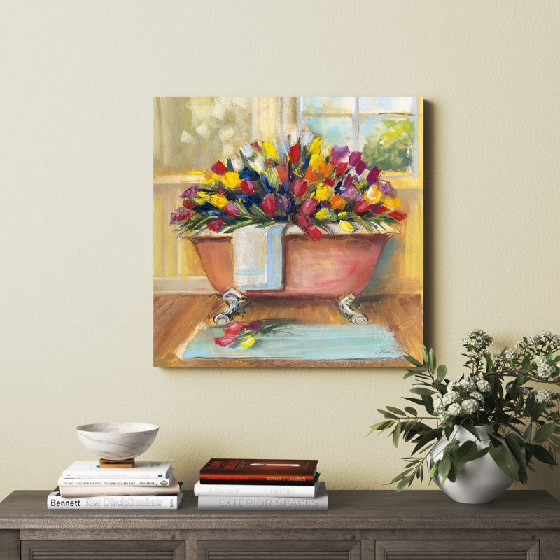 Bouquet de baignoire II, H 20 po x l 20 po x P 1,25 po
