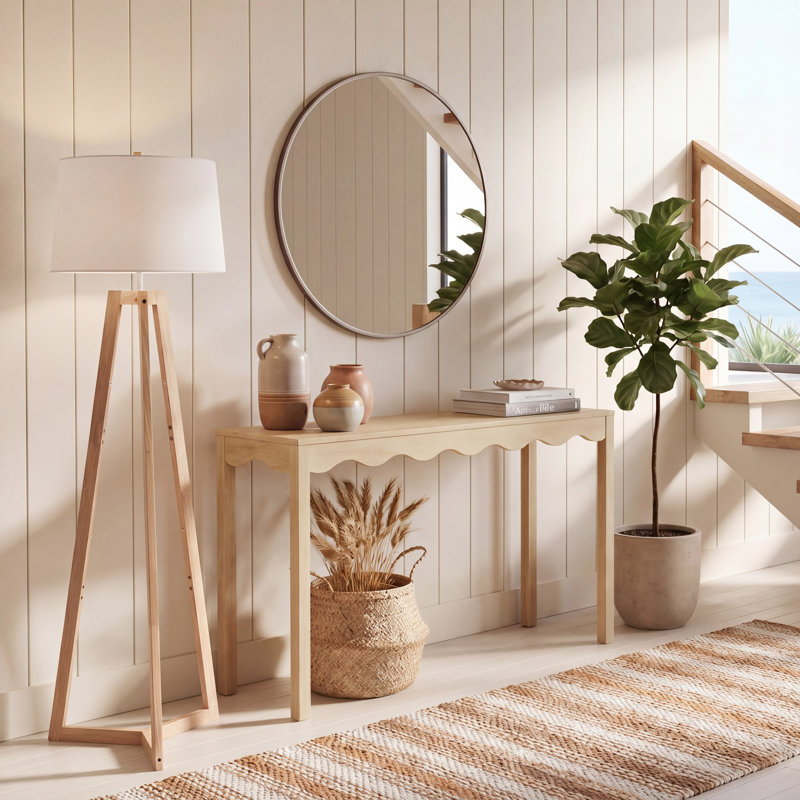 Console Michelo Wavy, Naturel