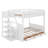 Full Size Convertible Bunk Bed With Drawers-165814353
