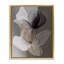 «Brown Gossamer Flowers», art mural encadré doré sur toile flottante, conception par Annabelle Hall-1595052608-1595857781