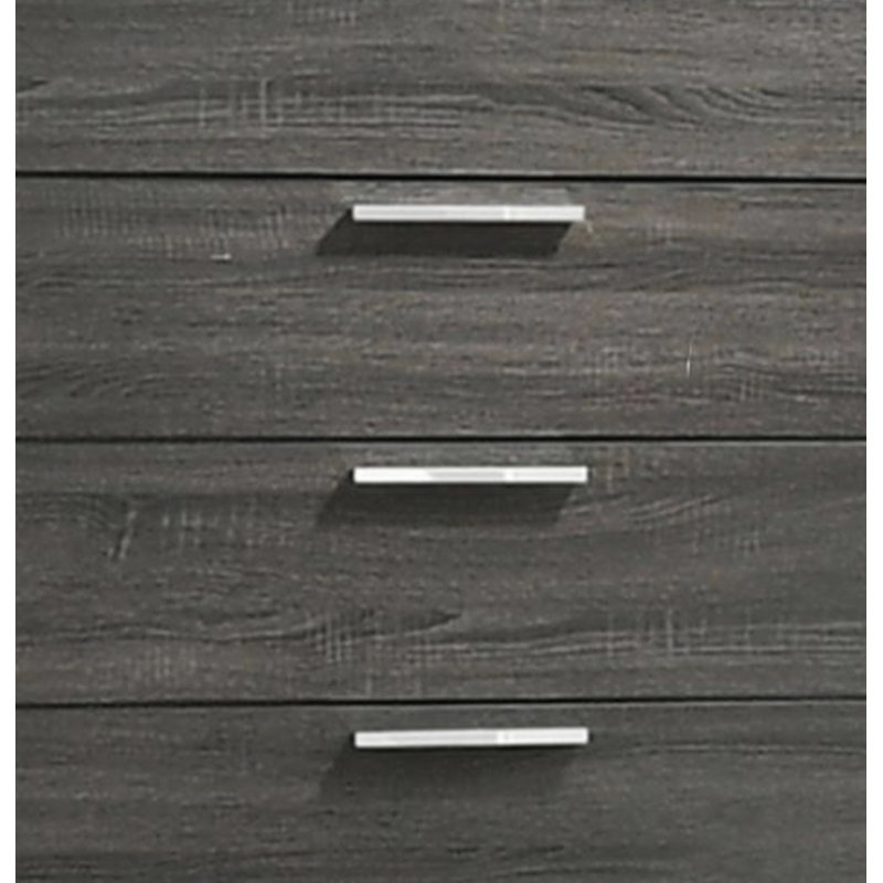 Commode en chêne gris Lantha