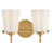 Lark Honey Bathroom Vanity Light