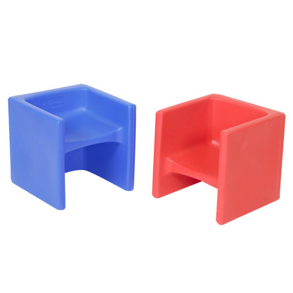 CHAIR³ - count of 2 -, Red/Blue