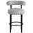 Hurlston Upholstered Counter Stool with Metal Frame-82685655