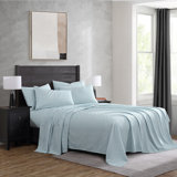 Ensemble de draps en microfibre à losanges