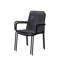 Ensemble de 2 chaises de patio empilables en corde Brittany-1624538795