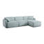 Canapé modulaire en velours côtelé 4 pièces Tov Furniture-1695301939