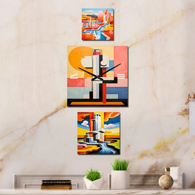 Villines Metal Wall Clock