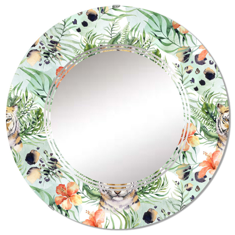 Circle Mirror, 32" x 32"