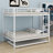 Metal Bunk Bed With Trundle-1893343109