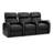 Vegas Upholstered Home Theater Seating with Cup Holder-29303138-29303137