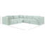 Canapé modulaire en L Carmean Performance-70705050-70705049