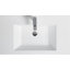 Meuble-lavabo flottant 36 po avec lavabo, meuble-lavabo mural moderne 36 po avec lavabo en résine et tiroirs à fermeture en douceur-106459506