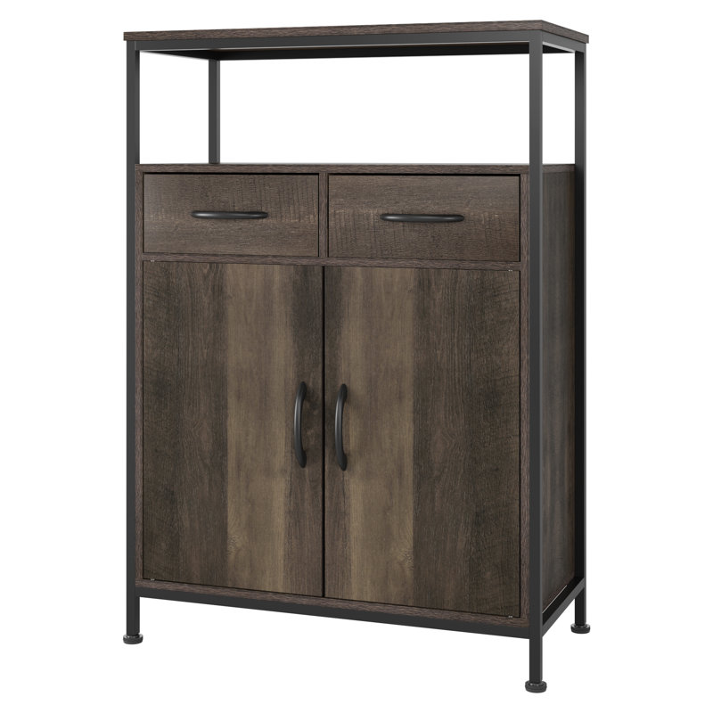 Shelbyville 2 - Door Cabinet, Dark Brown