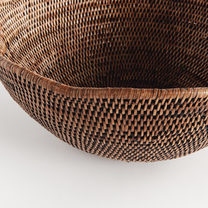 Bol décoratif en rotin Decotis 1
