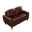59 " Faux Leather Loveseat-929836652