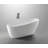 67'' x 31.5'' Freestanding Soaking Acrylic Bathtub