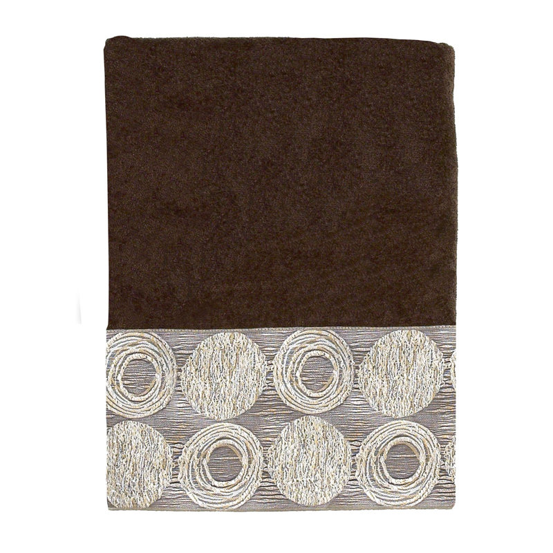 Golden 100% Cotton Midweight Bath Towel, Brown