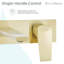 Monaco Single-Handle, Wall-Mount, Bathroom Faucet-51958830