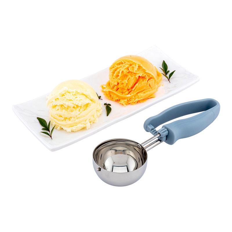 Barquette de service de cuisine commerciale à code de couleur grise pour la pâte à biscuits ou la purée de pommes de terre