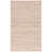 Abisag Woven Jute/Canvas/Cotton Performance Striped Rug in Natural/Beige-995161387