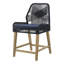 Chaise de comptoir en corde tissée avec coussin (ensemble de 2)-1998820454
