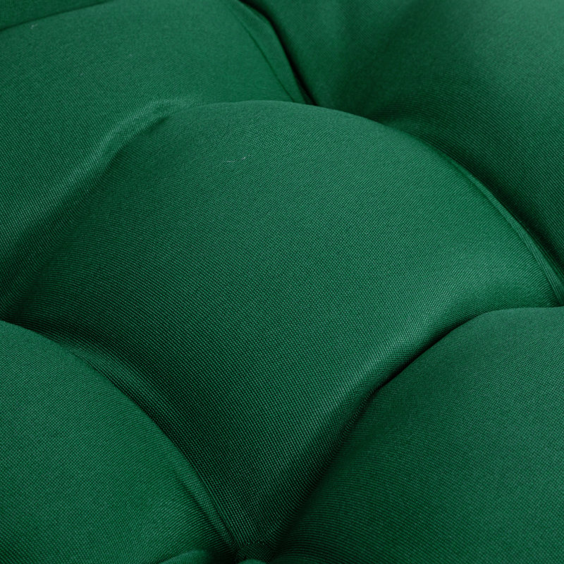 Outdoor 4'' Seat Cushion, Dark Green