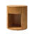 Kaybri Modern 20" Tall Fluted Round End Table wIth Storage-488903699
