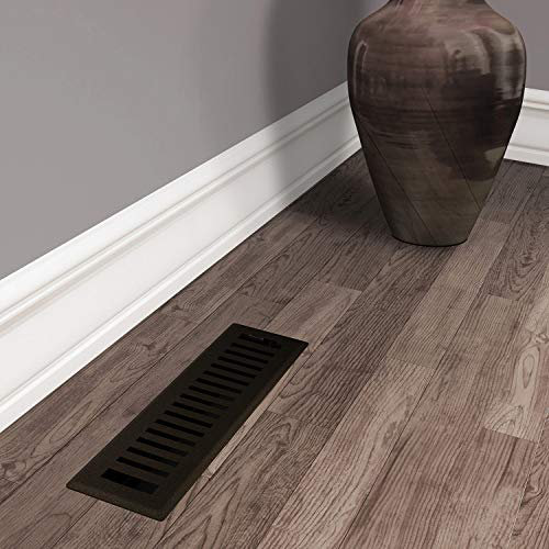 Registre de plancher Imperial Montezuma, Âge de bronze, L 2,25 po x L 12 po