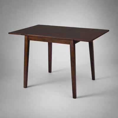 Extendable Dining Table for 4, Space-Saving with Rubberwood Legs, Ideal for Small Spaces and Multi-Functional Use
