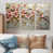 Toile naturelle avec cadre flottant