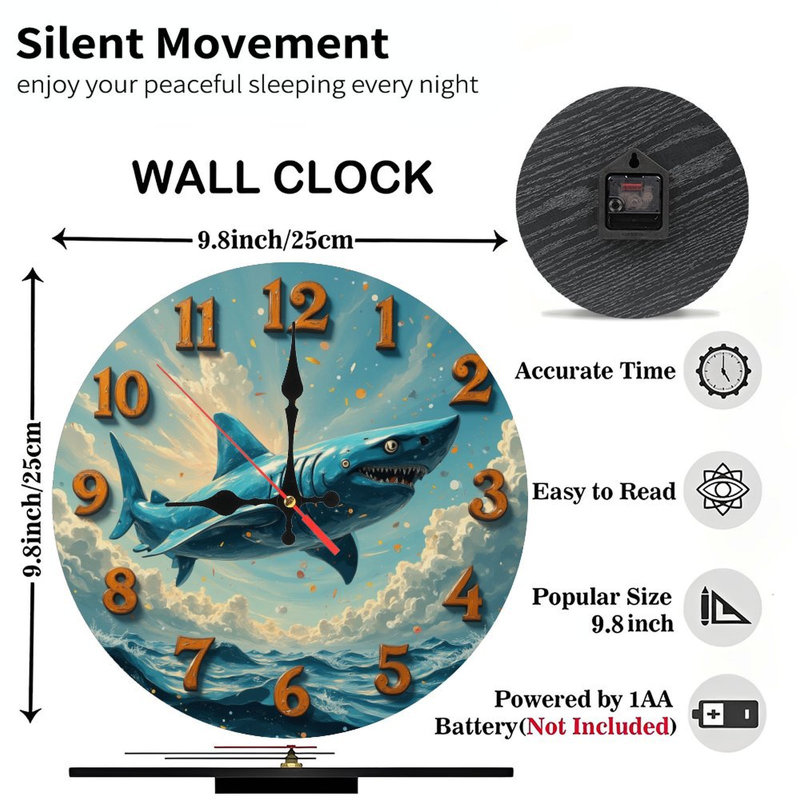 Horloge murale Forest River