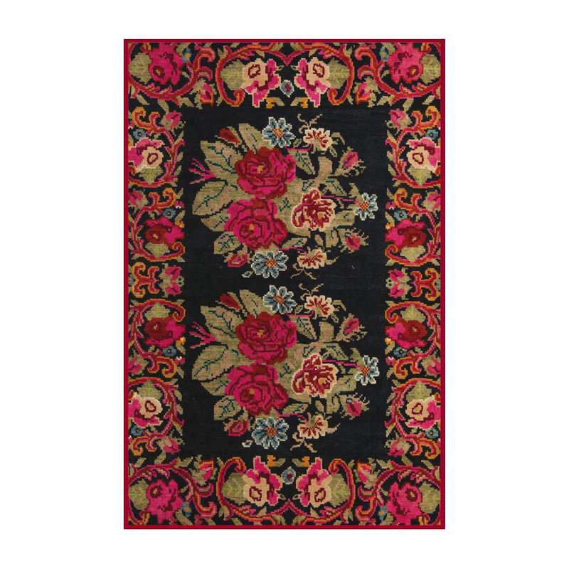 Tapis abstrait moderne 5462, Rectangle 3 pi x 5 pi