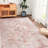 6X9 Washable Area Rug, Beige, Low-Pile, Non-Slip, Non-Shedding, For Bedroom, Living Room, Kitchen, Dining Pet- Rug 6X9, Machine Washable, Foldable Pet Safe-495081364