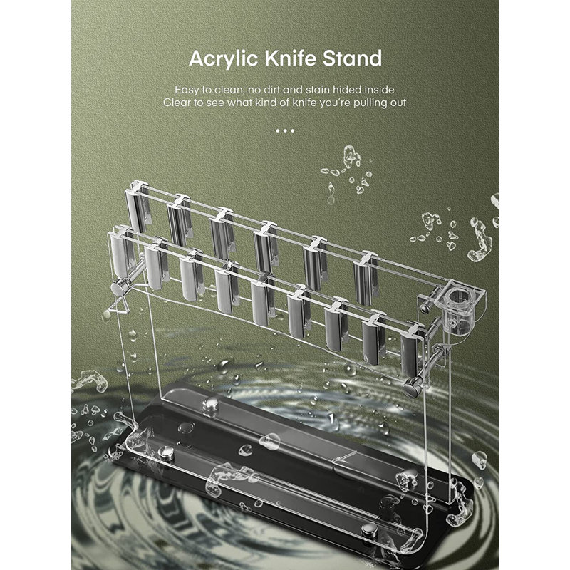 Ensemble de couteaux en acier inoxydable AIRPJ